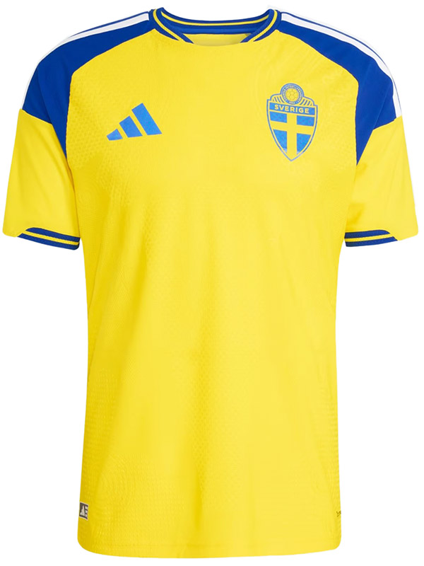 Sweden maillot domicile tenues adultes homme coupe monde 2026